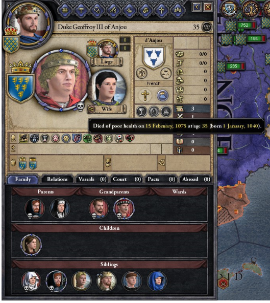 Duke Geoffrey II of Anjou, dead. June 1075.PNG